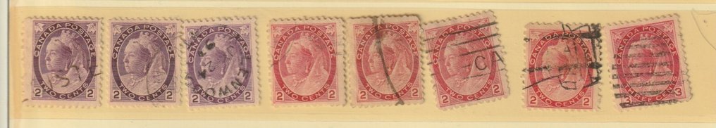 加拿大 1865/1930 - 重要收藏（490个邮票）经典、半经典，众多系列和块。查看 - A etudier possible belles valeurs!!! #4.3