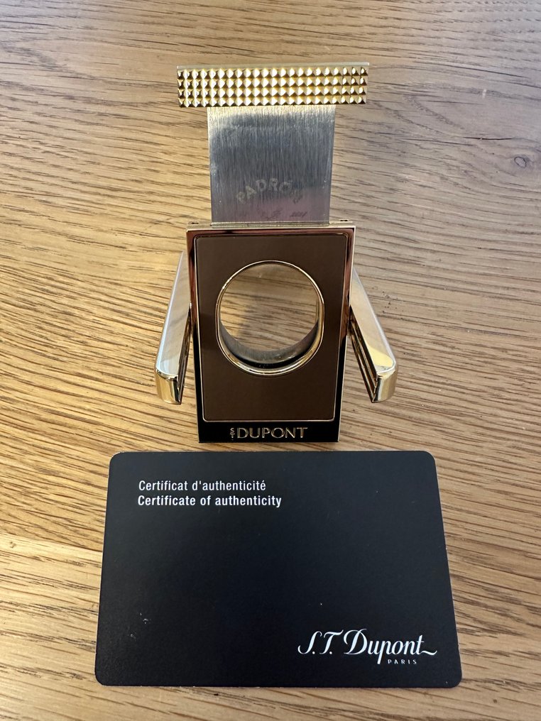 S.T. Dupont - José Padrón - 雪茄开口器 - 雪茄剪 - 金属, 搪瓷 #4.3