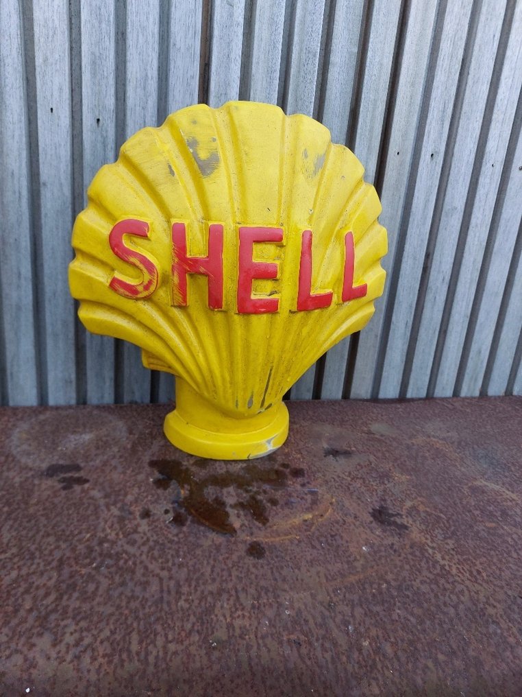 Statue, shell embleem (schelp) - 35 cm - polyresin #1.0