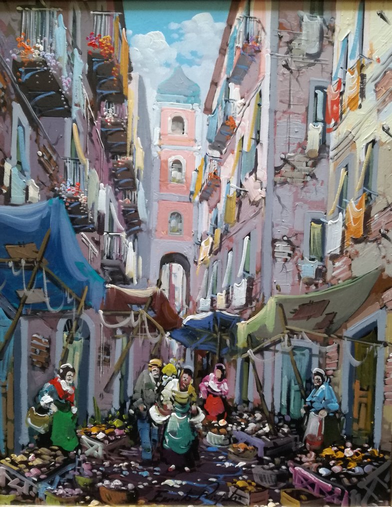 Ernesto Rispoli (1948) - Via dei pastori (Napoli) #1.0