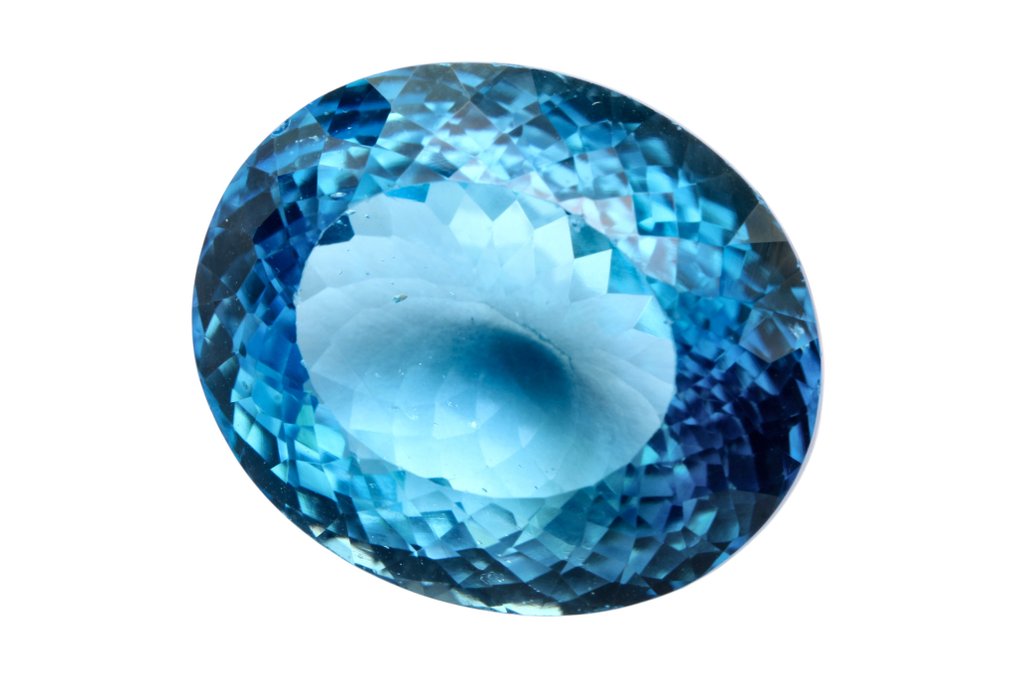 Zonder Minimumprijs Blauw Topaas - 61.78 ct - Instituto Gemólogico Español (IGE) #2.1