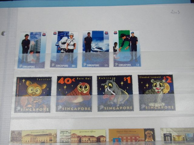 新加坡 2003/2005 - 无接缝，精彩的邮票收藏 #1.0