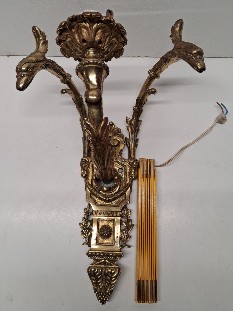 Wandlampe - Bronze - Bronzene Wandleuchte oder Ornament #1.0