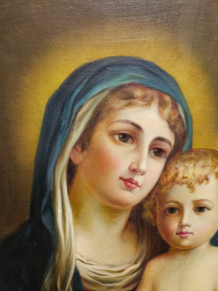 European school (XIX), After - Madonna mit Kind - NO RESERVE #3.2