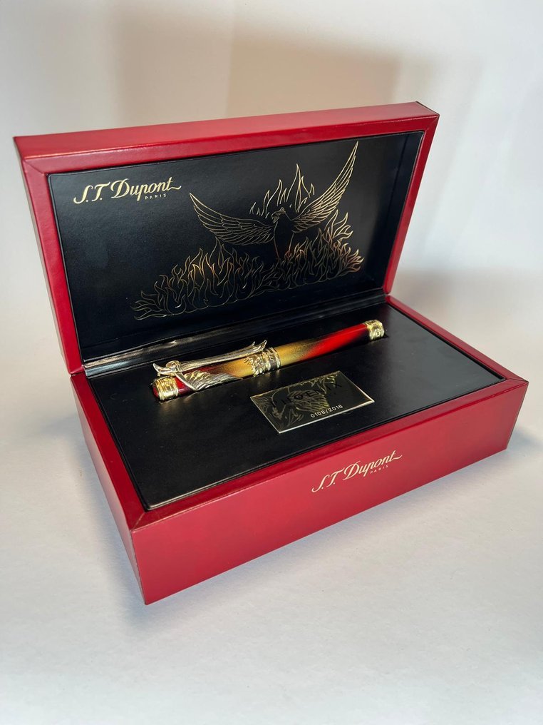 S.T. Dupont - limited edition Phoenix Renaissance fountain pen complete set - 自來水筆 #1.0