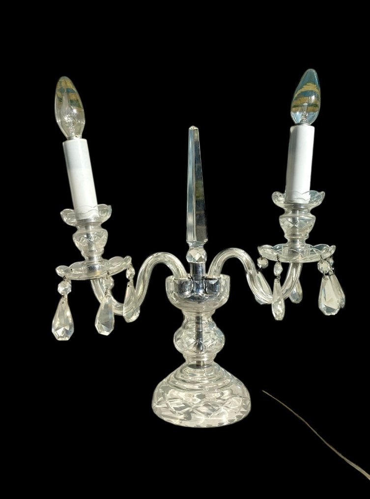 Table lamp - Veneziano - Crystal, Glass #1.0