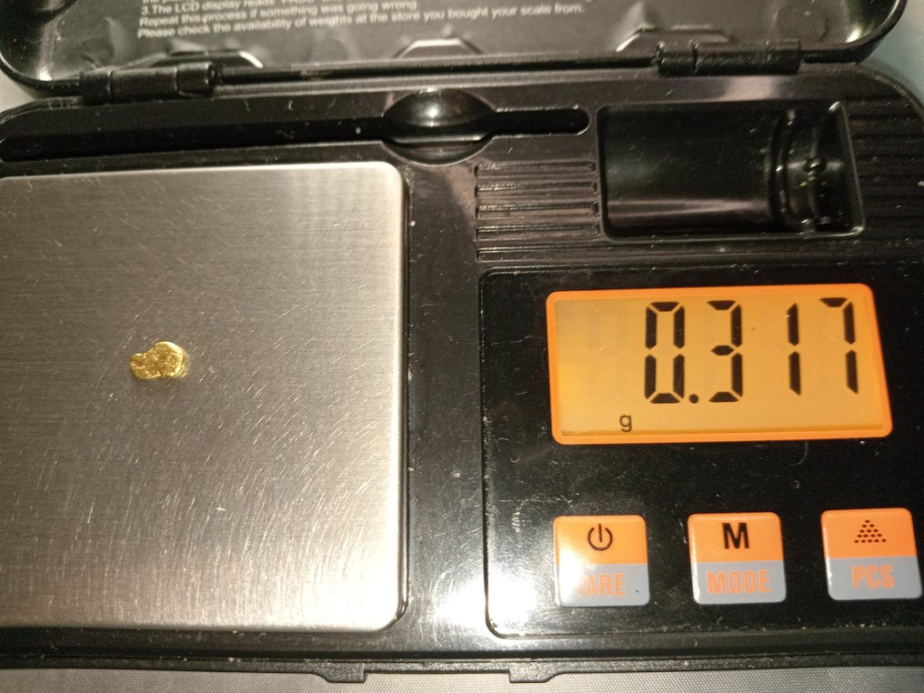 金色的稀有小胡椒 - 尤康河畔 金塊- 0.31 g #4.3