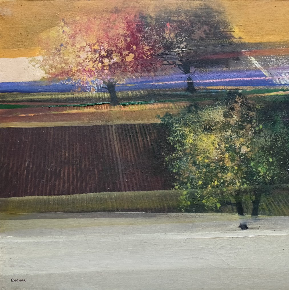 Giorgio Bossola (1931-2015) - Le Biolche - Alberi in fiore #2.1