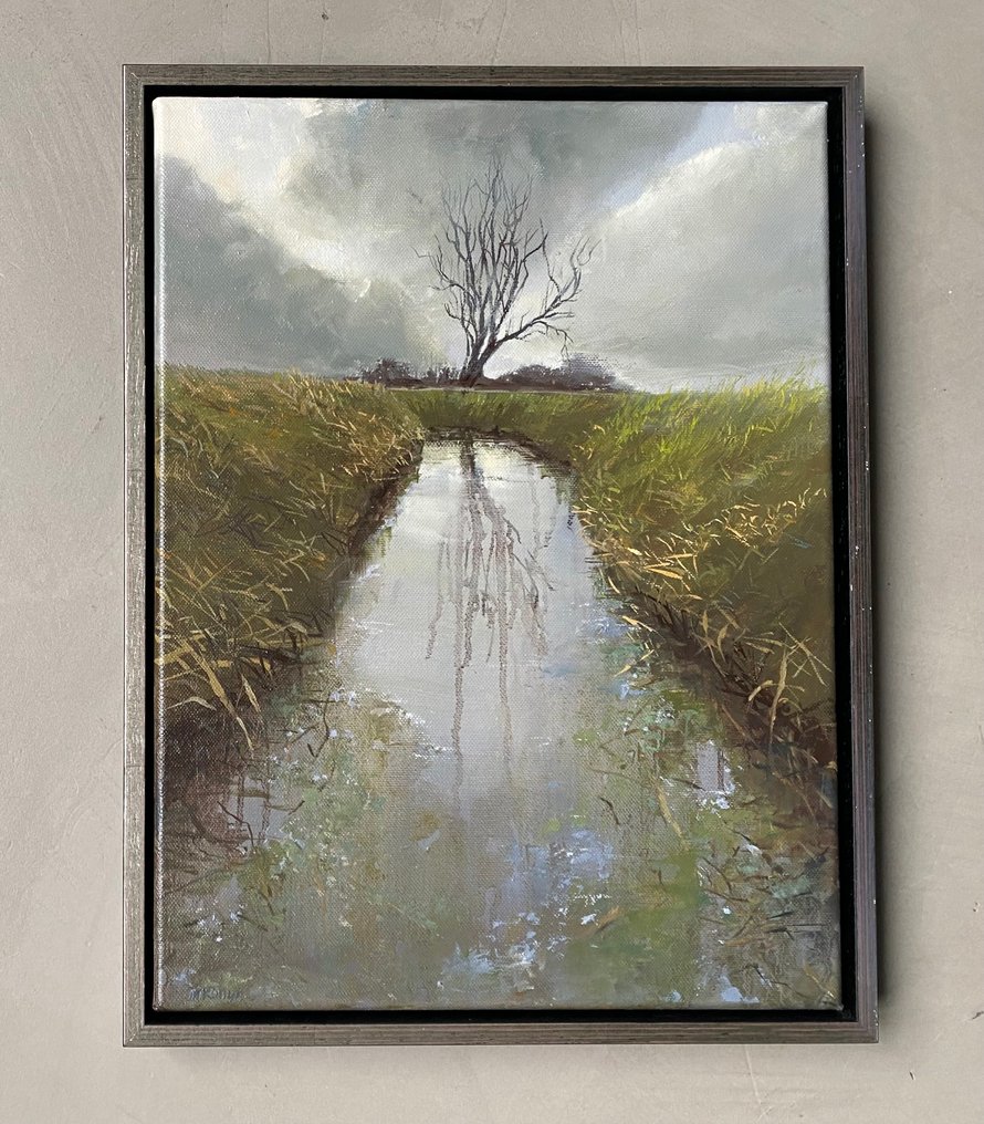 Marein Konijn - Sky over ditch #2.1