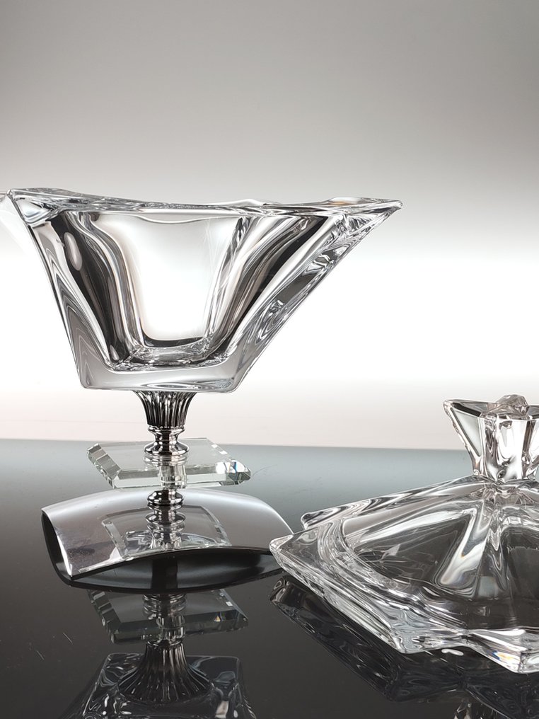 饼干盒 - 彩虹糖果盒 - 银箔 - 水晶银色糖果盒 #2.1