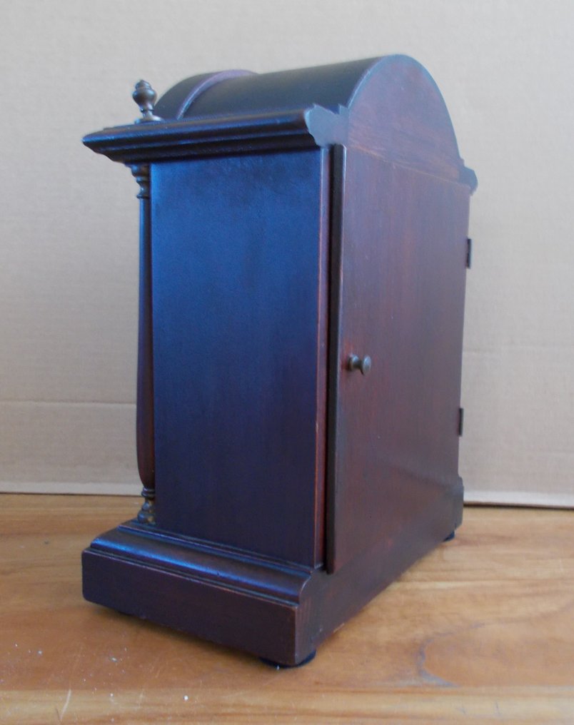 弗赖斯林格式时钟 - Junghan -   木, 玻璃, 黄铜 - 1920-1930 #2.1