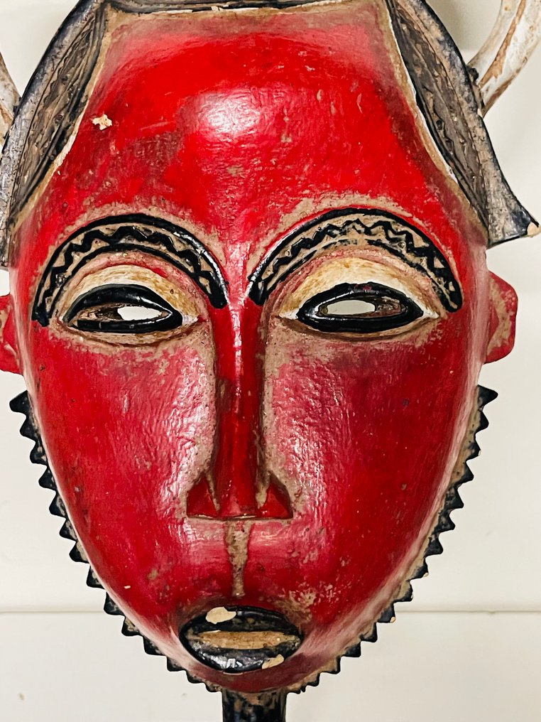Baoulé mask - Baule - Côte d'Ivoire (No Reserve Price) #1.0