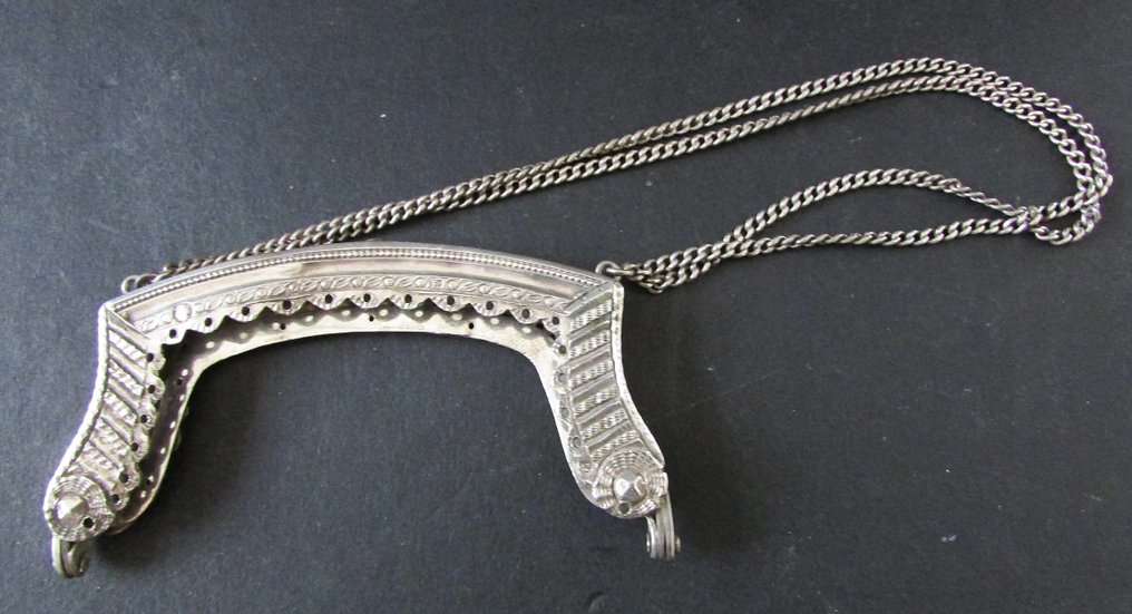 Set da cucito - Gancio portafoglio in argento #1.0