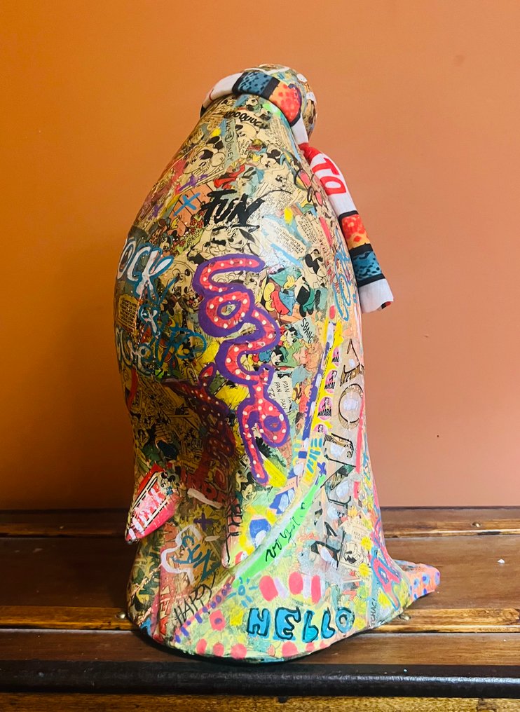 Art'mony - Grande Sculpture animale pingouin pop art #3.2