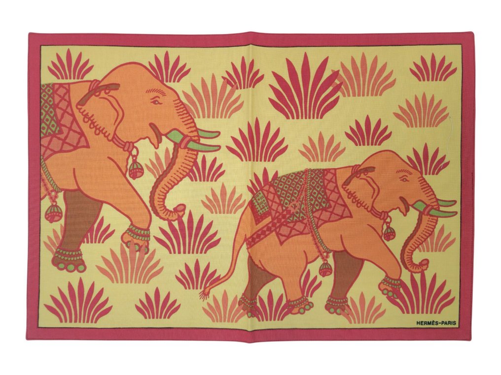 Hermès - Set mit 2 Platzsets - Tischtuch - 32 cm - 45.5 cm #4.3