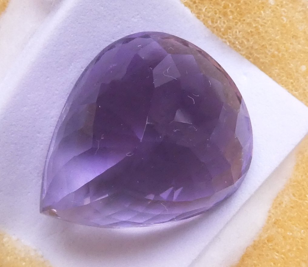 Zonder Minimumprijs Amethist  - 30.52 ct - Instituto Gemólogico Español (IGE) #4.3