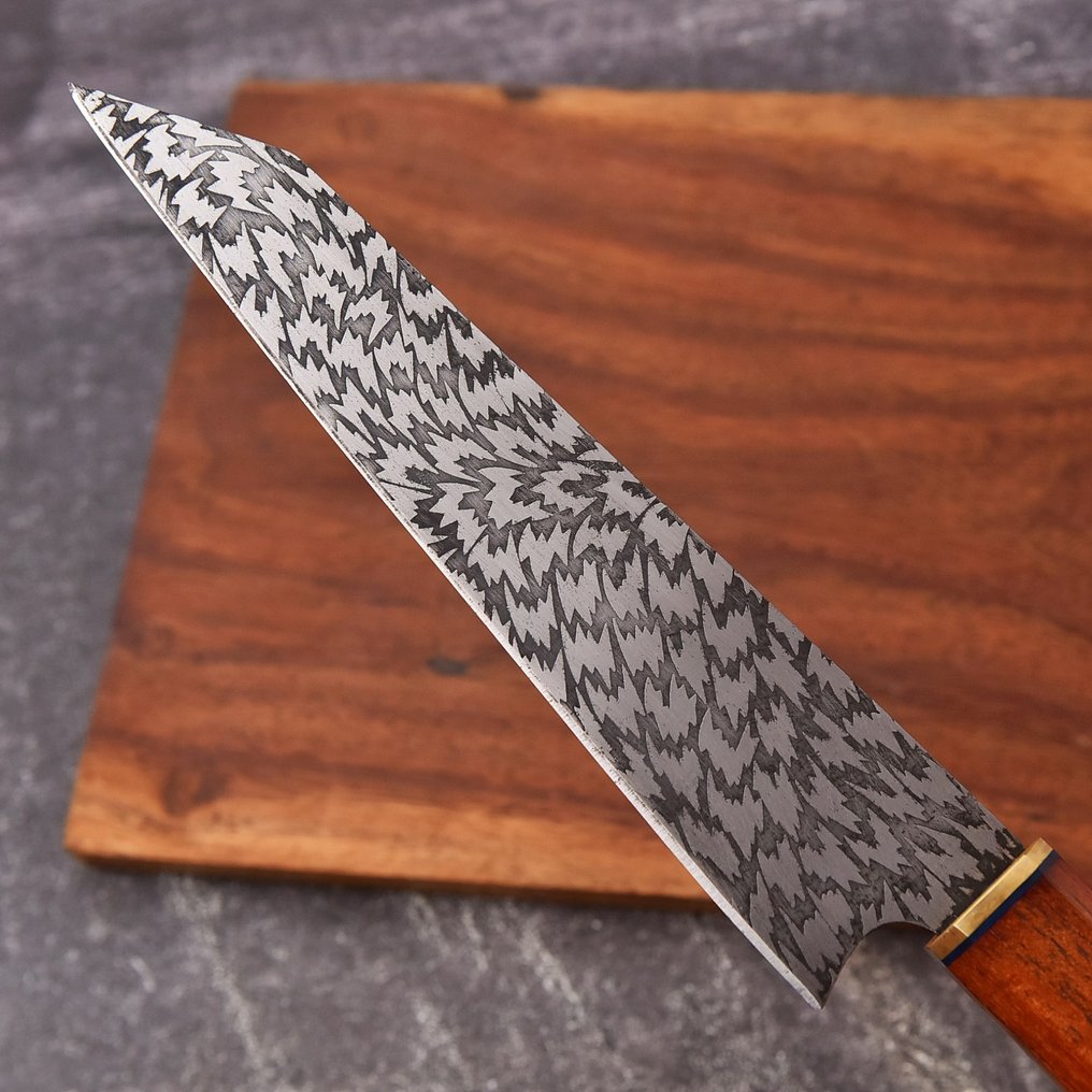 Shaw Knives - 廚刀 - Chef's knife -  502 - 活的碳钢 - 亞洲 - S.K Chef Knife 502 #3.2