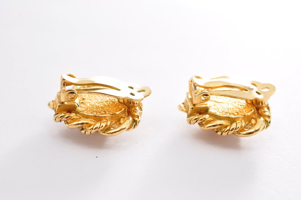 Chanel - Aranyozott - Drop fülbevaló #3.2