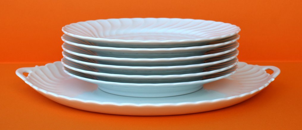 GINORI - Dessert service (7) - Porcelain #1.0