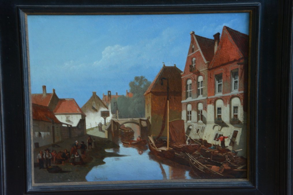 François Edouard Bertin (1797-1871) - Stadsgezicht #3.2