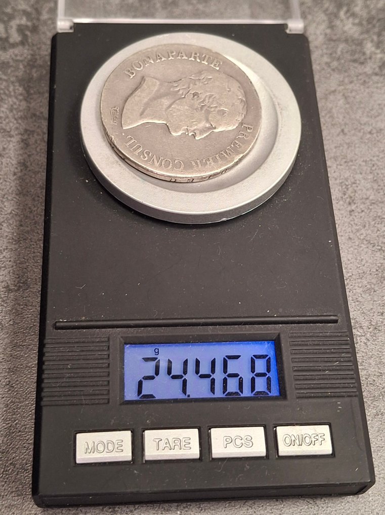 Frankrike. Consulat (1799-1804). 5 Francs An XI-A, Paris  (Ingen reservasjonspris) #2.1