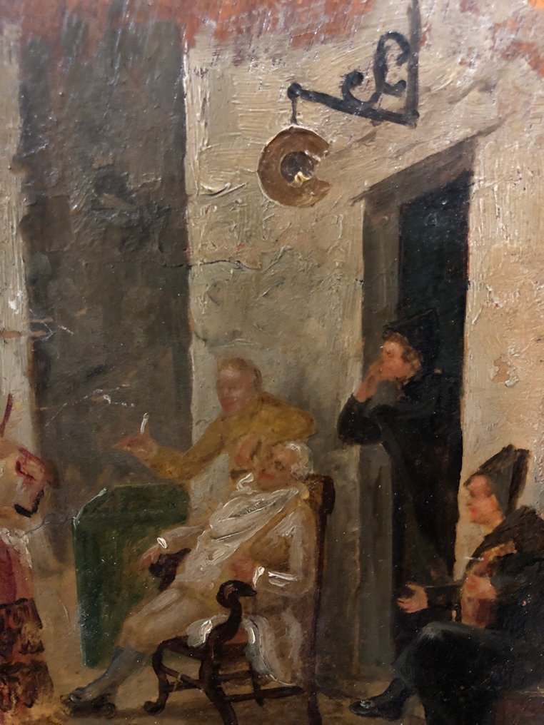 Luis Menéndez Pidal (1864-1932) - Galanterie Andalouse (Palette Peinte) #4.3