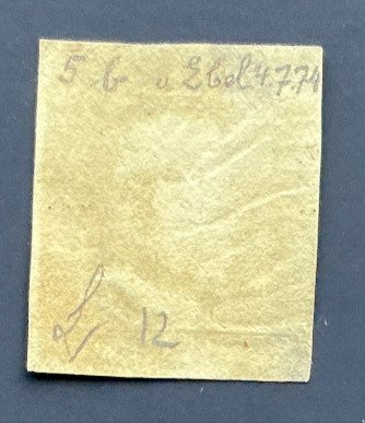 意大利古國－西西里 1859 - 10格拉纳蔚蓝暗沉 - Sassone n 12 #1.0