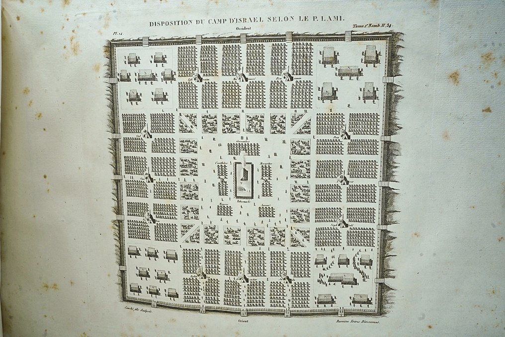M. l'Abbé Glaire - Atlas de la Sainte Bible en Latin et en Français - 1836 #2.1