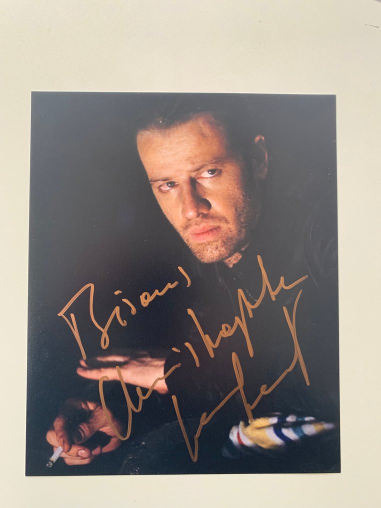 Christopher Lambert (Highlander, Greystoke) - signed, with Coa #1.0