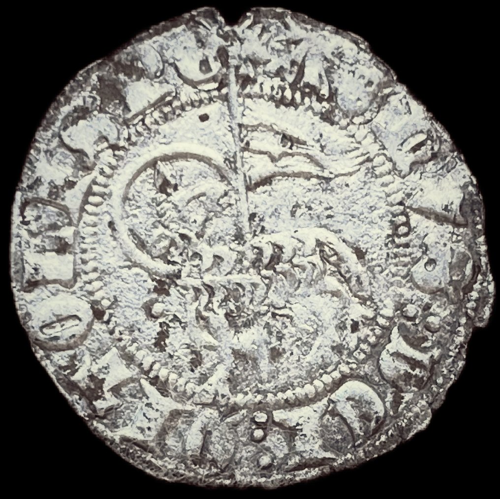 . Kingdom of Castile and León Juan I de Castilla (1358-1390). Blanca Toledo (No reserve price) #1.0