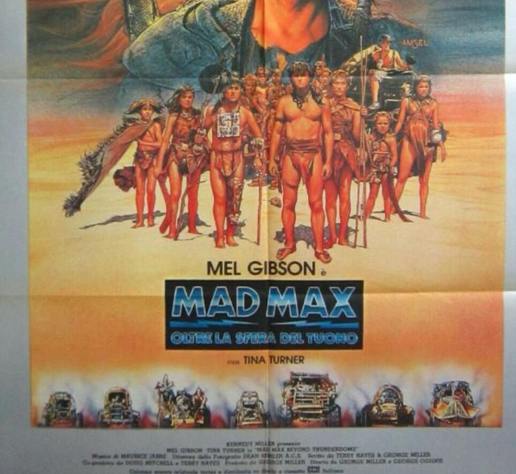Mel Gibson / 100 x 140 cm - Mad Max: Oltre la Sfera del Tuono #2.1