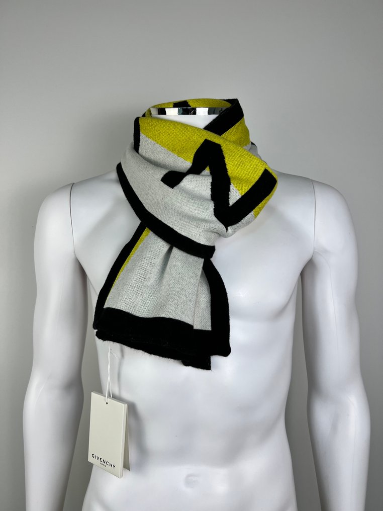 Givenchy - NEW 100% WOOL - NO RP - Lenço de pescoço #4.3