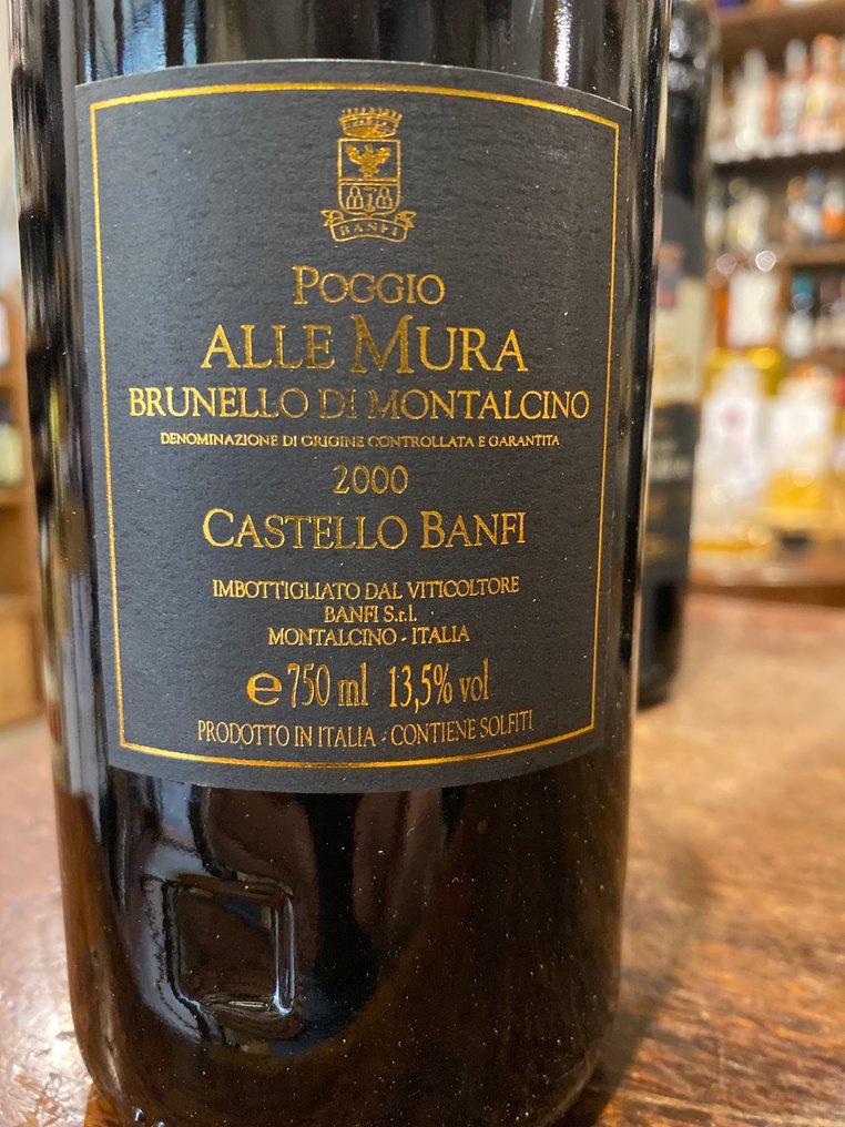2000 Castello Banfi, Poggio Alle Mura - 蒙达奇诺·布鲁奈罗 DOCG - 3 Bottles (0.75L) #3.2