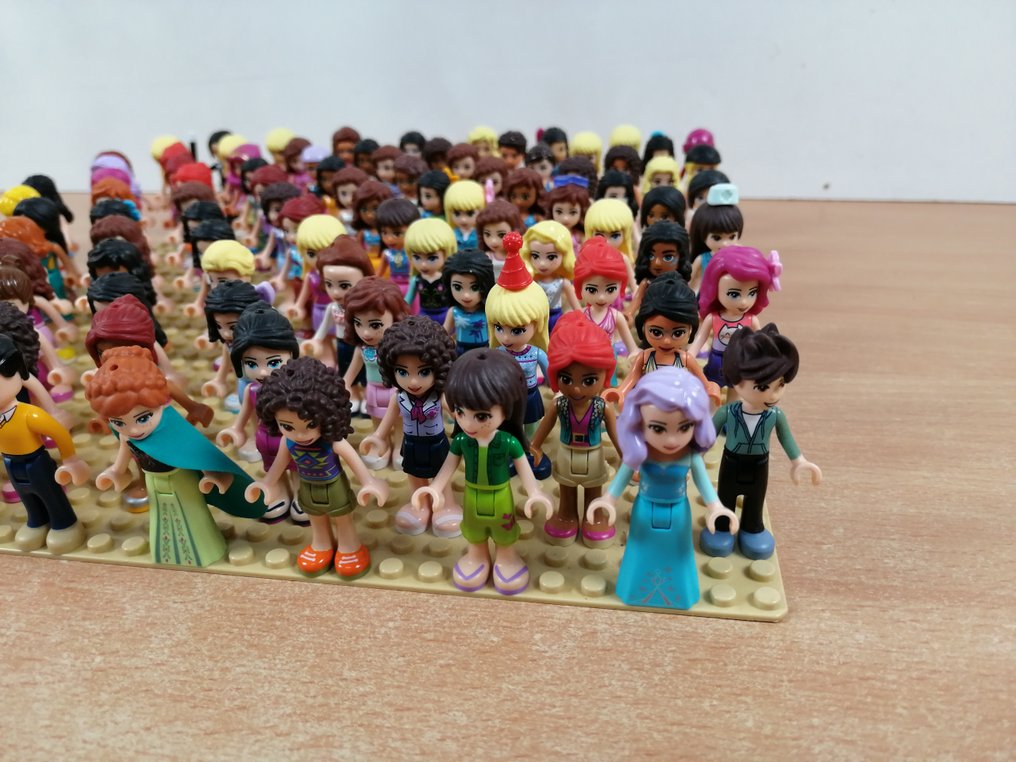 Lego - Minifigurer - partij Friends poppetjes - 100 stuks - 2010-2020 #3.2