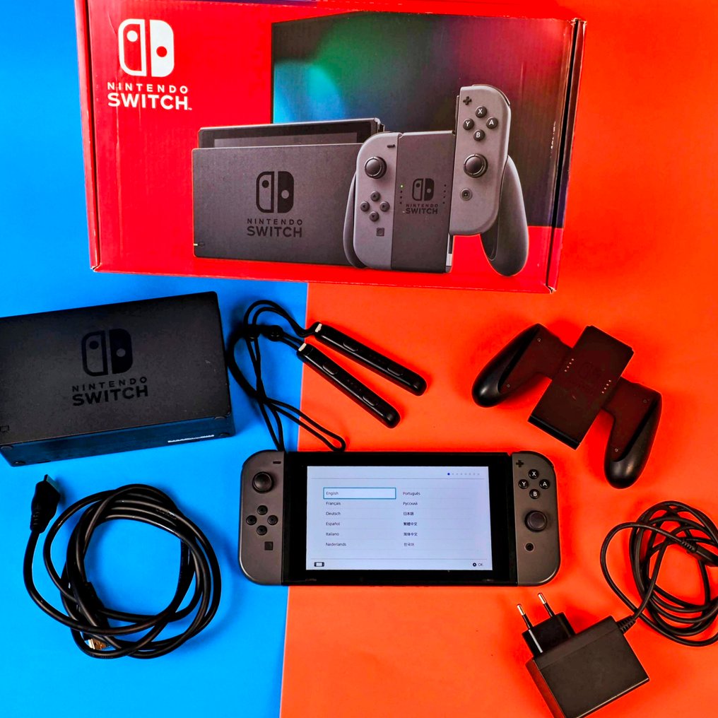 Nintendo - Switch - Grey - Video game console - In original box #3.2