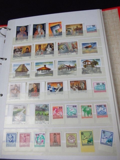 南斯拉夫 1992/1999 - 无铰链，精彩的邮票收藏 #1.0