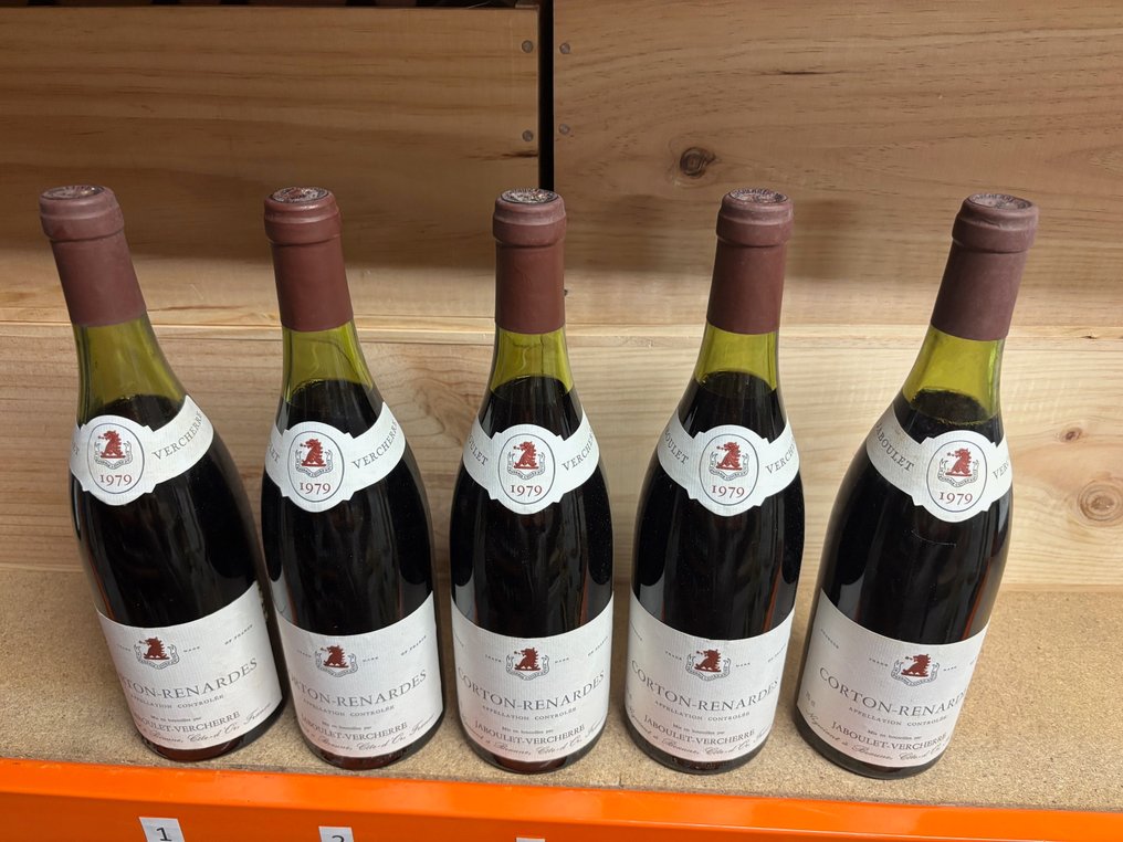 1979 Jaboulet Vercherre - Corton Renardes Grand Cru - 5 Bottles (0.75L) #2.1