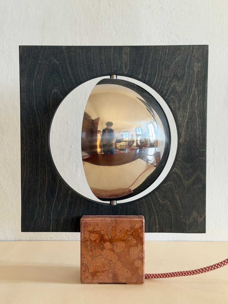 Edoardo Lietti Studio - Table lamp - Galileo 2.0 - Wood, Metal, Stone #1.0