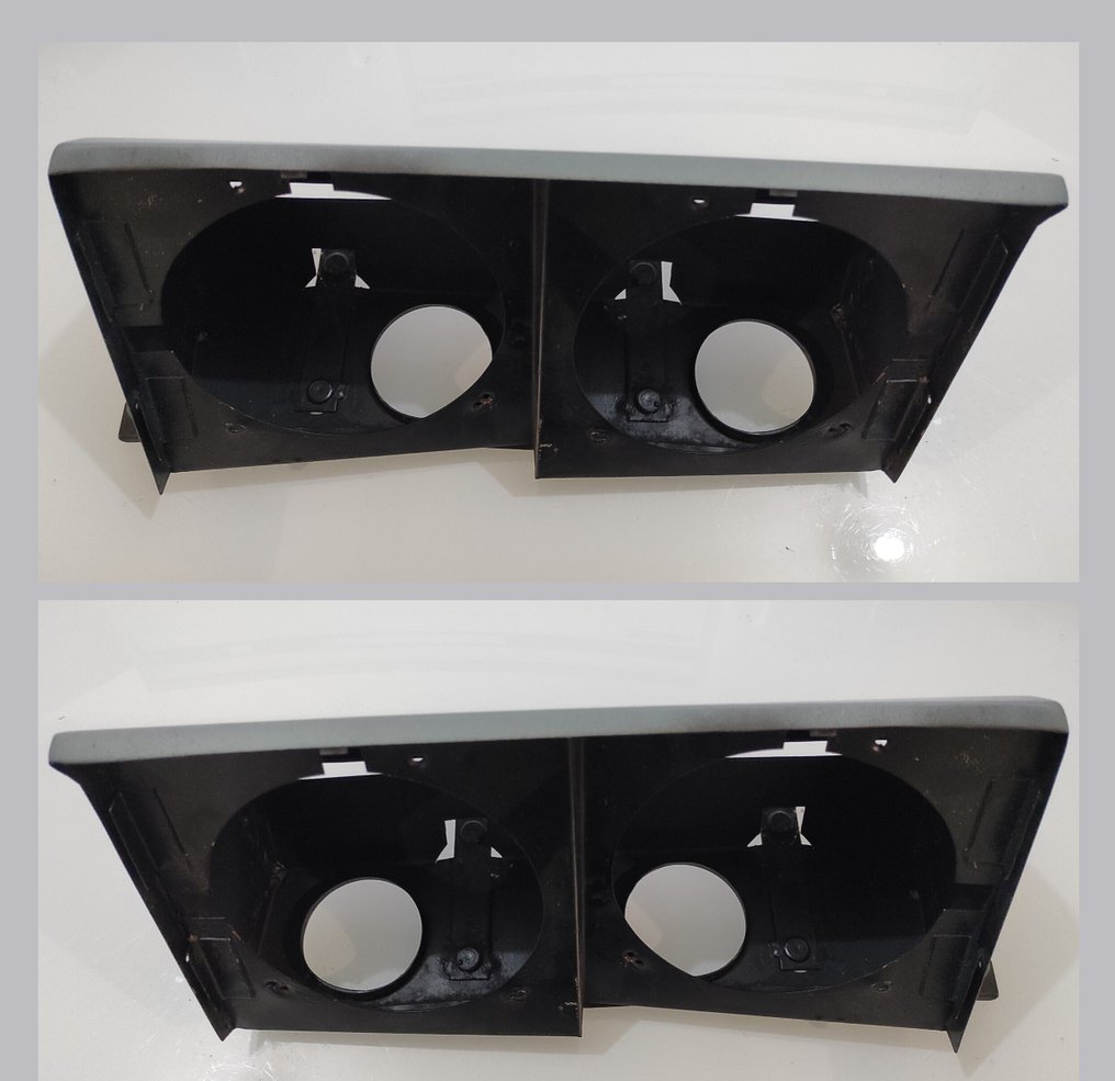 Car lamp - Ferrari 365gt4 2+2 - 400gt - 400i pop-up light containers (left & right) NOS - Coprivaso fanali doppio #1.0