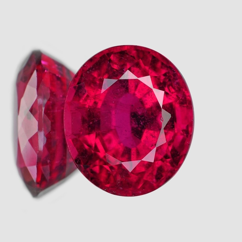 1 pcs Rood Toermalijn - 3.01 ct - nternational Colored Gemstone Association (ICA GemLab) - Rubellite #2.1