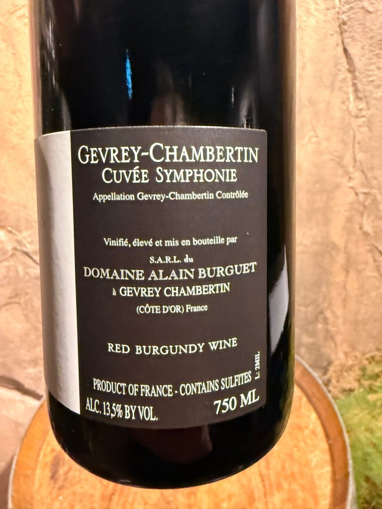 2022 Domaine Alain Burguet, Symphonie - Gevrey Chambertin - 3 Bottles (0.75L) #4.3