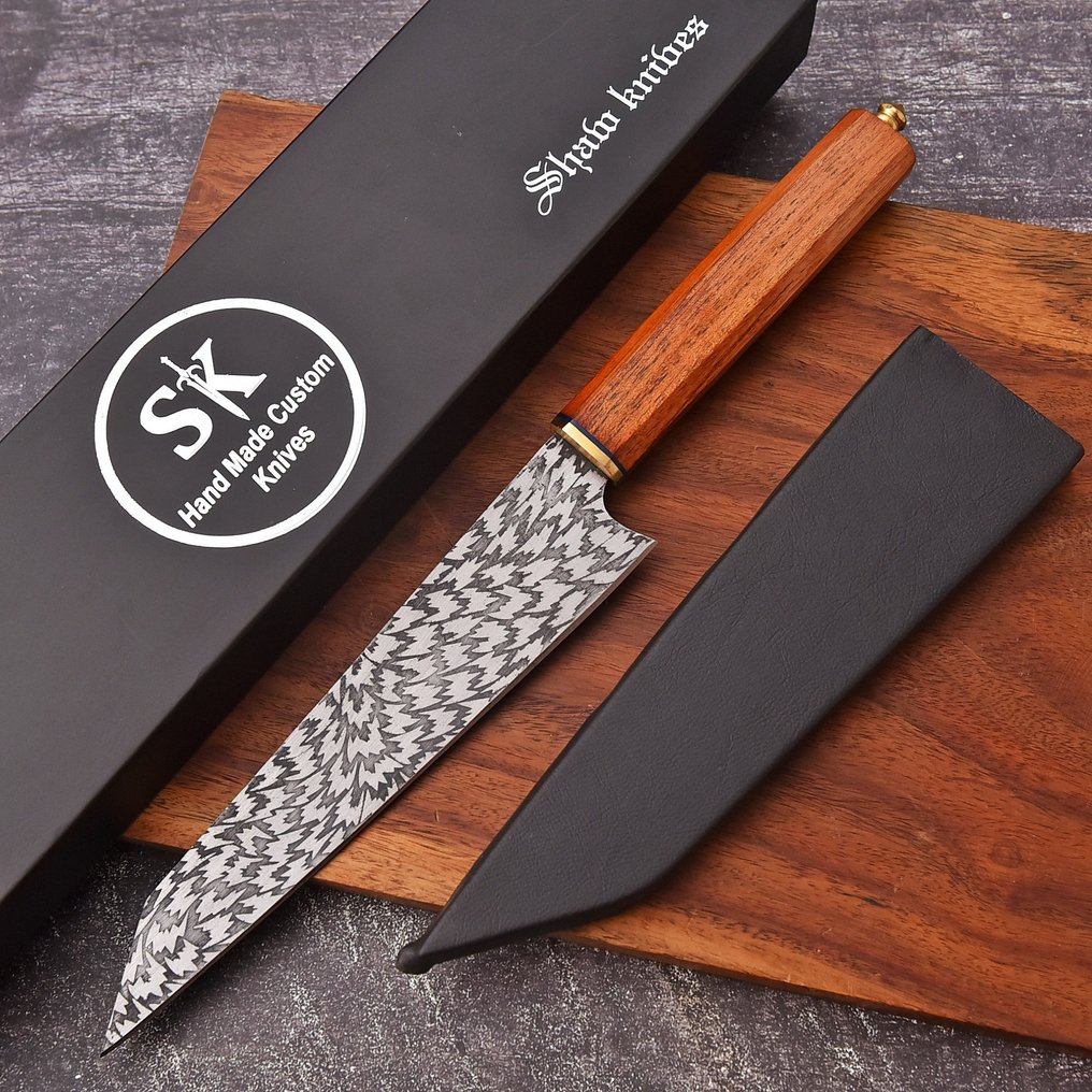 Shaw Knives - 廚刀 - Chef's knife -  502 - 活的碳钢 - 亞洲 - S.K Chef Knife 502 #1.0