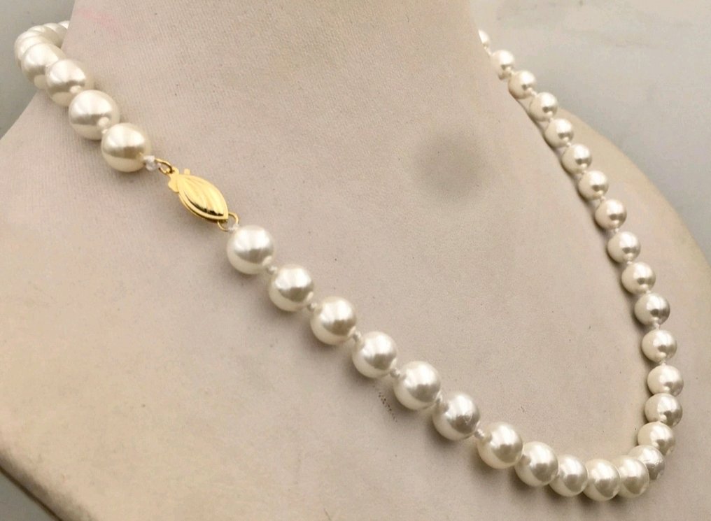 Nessuna prezzo di riserva: Collana di perle di Akoya da 110,15 carati . - Altezza: 6 mm - Larghezza: 6 mm- 22.03 g - (1) #2.1