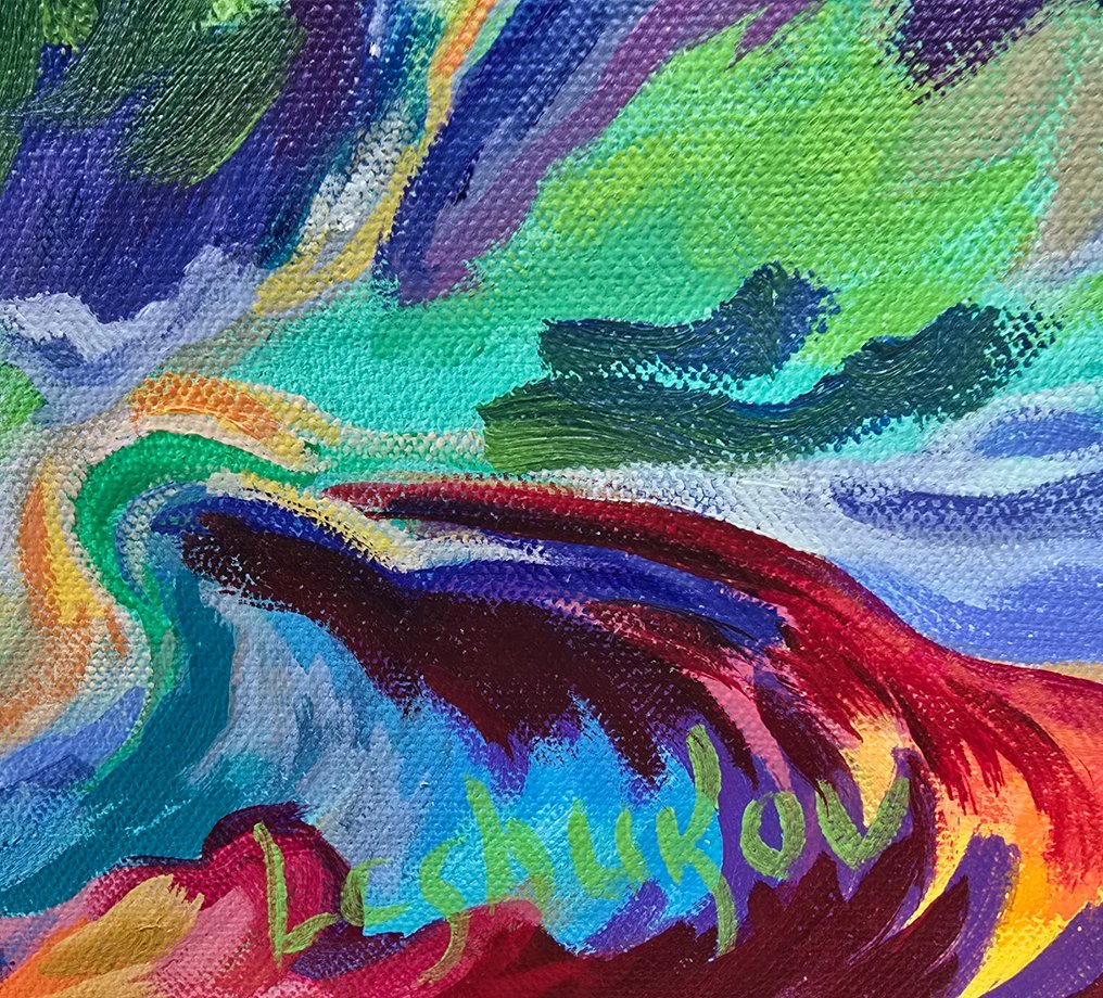 Vitaly Leshukov Soldatov (1968) - La travesía del arcoíris #2.1