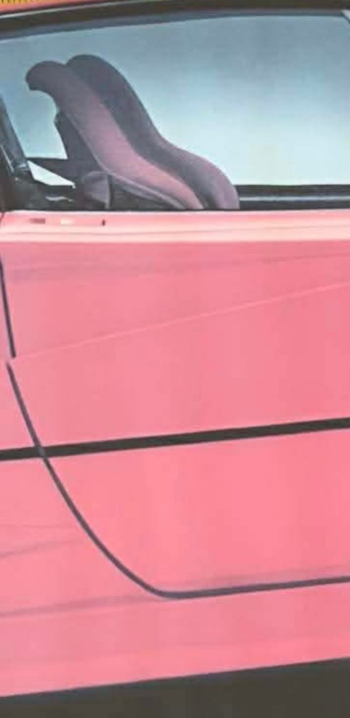 Ferrari F-40 Rare Original Point of Sale poster from Ferrari Only 10 made in 1987 First Addition - POS (reclameobject voor verkooppunt) - Zeer groot 97 cm x 37 cm #3.2