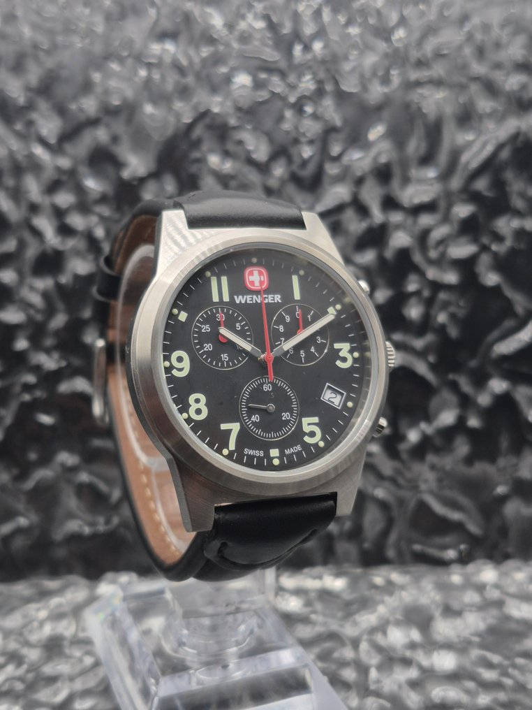 Wenger - Military Chronograph - No Reserve Price - 72955W.XL - 7295X Full Set - Men - 2010-2020 #3.2