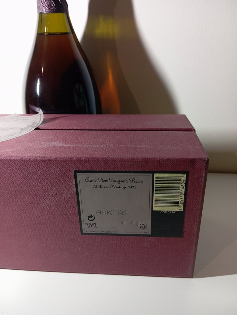 1992 Dom Pérignon - 香槟地 Rosé, Brut - 1 Bottle (0.75L) #2.1