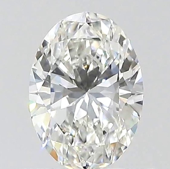 Nincs minimálár - 1 pcs Gyémánt  (Természetes)  - 0.40 ct - Ovális - F - VVS1 - Amerikai Gemmológiai Intézet (GIA) - *EX VG* #1.0