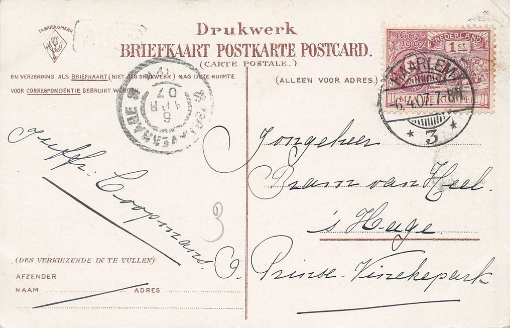 Flower bulb fields, hyacinth bulbs, tulip fields including Hillegom, Lisse, Haarlem. - Postcard (60) - 1900-1960 #3.2