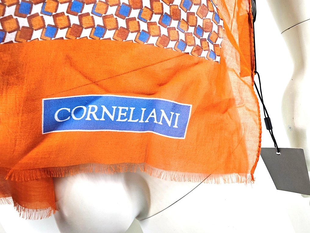 Corneliani - NEW - Cotton/Silk - Sciarpa #4.3